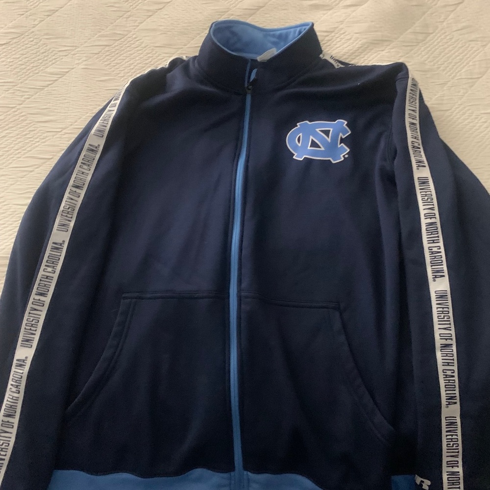UNC Tar Heels XL Track Jacket